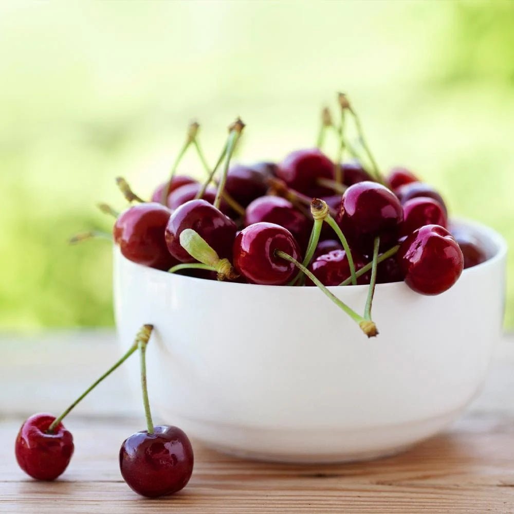 Cires (Prunus Avium) Lapins, cu fructe dulci rosii-inchis