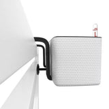 Lechuza CUBE Color Triple öntözős virágláda – fehér rattan hatású, 3 cserépes