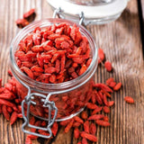 Fructifer Goji (Lycium Barbarum), cu fructe dulci-acrisor rosii