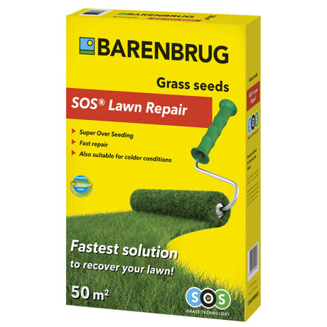 Barenbrug SOS Lawn Repair gyepjavító fűmagkeverék 1 kg – gyors csírázás és felülvetés