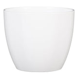 Ghiveci plante rotund Ceramic Scheurich, Ø 11 cm, H10 cm, Alb