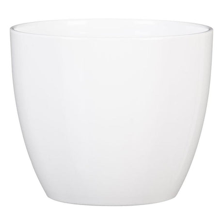 Ghiveci plante rotund Ceramic Scheurich, Ø 19 cm, H17 cm, Alb