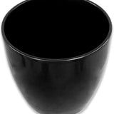Ghiveci plante rotund Ceramic Scheurich, Ø 22 cm, H19,5 cm, Negru