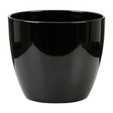 Ghiveci plante rotund Ceramic Scheurich, Ø 22 cm, H19,5 cm, Negru