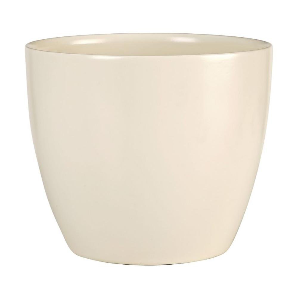 Ghiveci plante rotund Ceramic Scheurich, Ø 25 cm, H22,5 cm, Crem