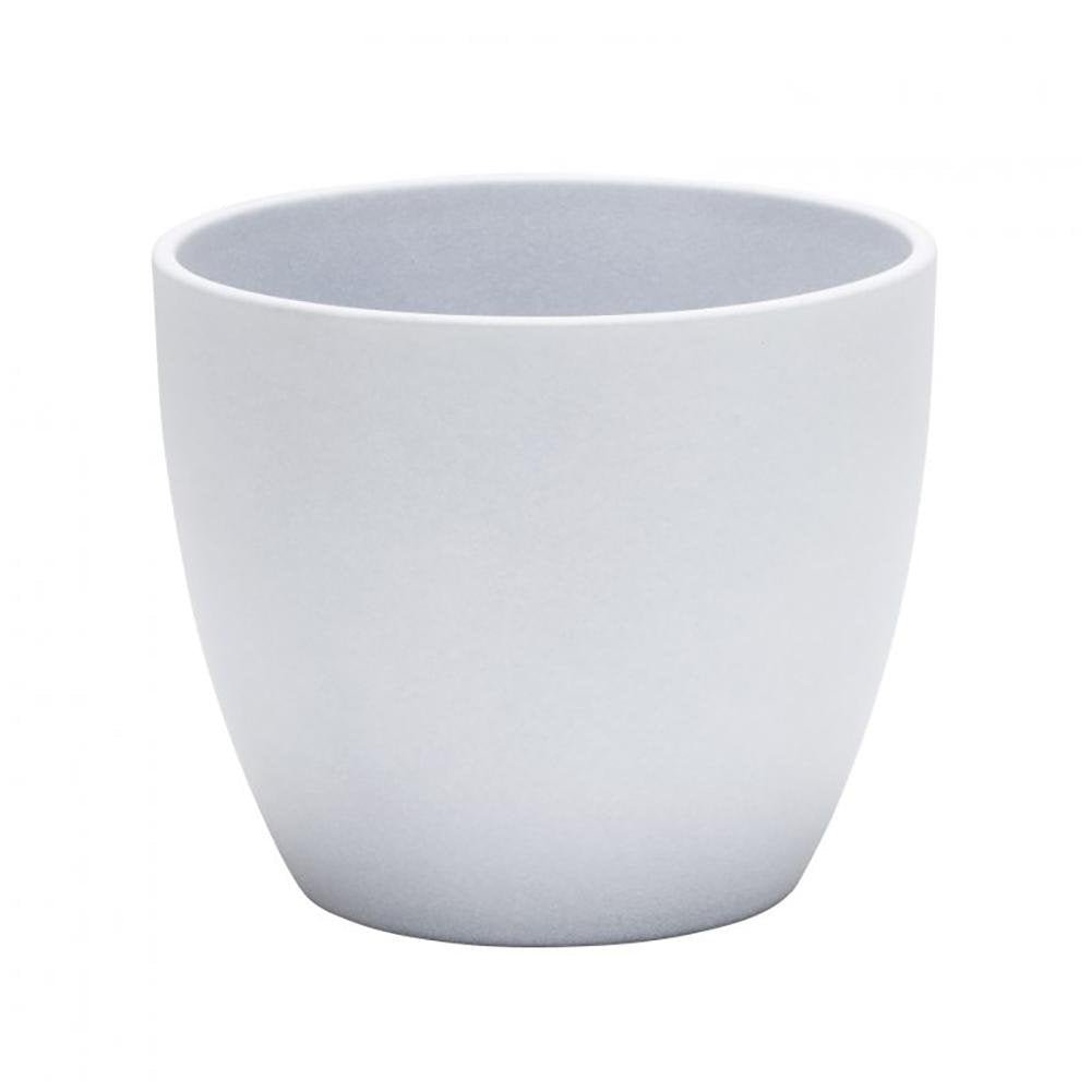 Ghiveci plante rotund Ceramic Scheurich, Ø 28 cm, H25,2 cm, Gri Deschis