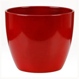 Ghiveci plante rotund Ceramic Scheurich Ø 22 cm, H19.5 cm, Rosu