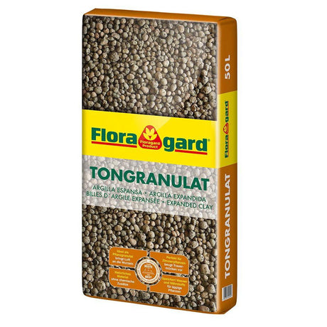 Granule de Argila pentru Drenaj si Hidroponica, 10 l, Solutie Eficienta, Floragard