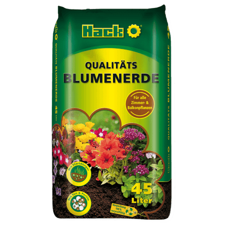 Pamant Natural Organic Premium HACK pentru Flori -  45 L, taxa ambalare inclusa
