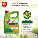 Erbicid Duo pentru Buruieni si Radacini, 500 ml, PROTECT GARDEN