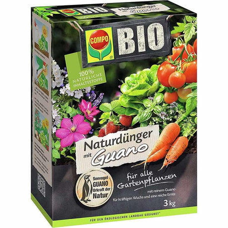 Ingrasamant Organic Natural cu Guano, 1 kg, COMPO