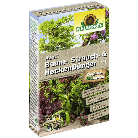 Ingrasamant Azet pentru Arbori si Arbusti, 1 kg, Crestere Viguroasa, Neudorff