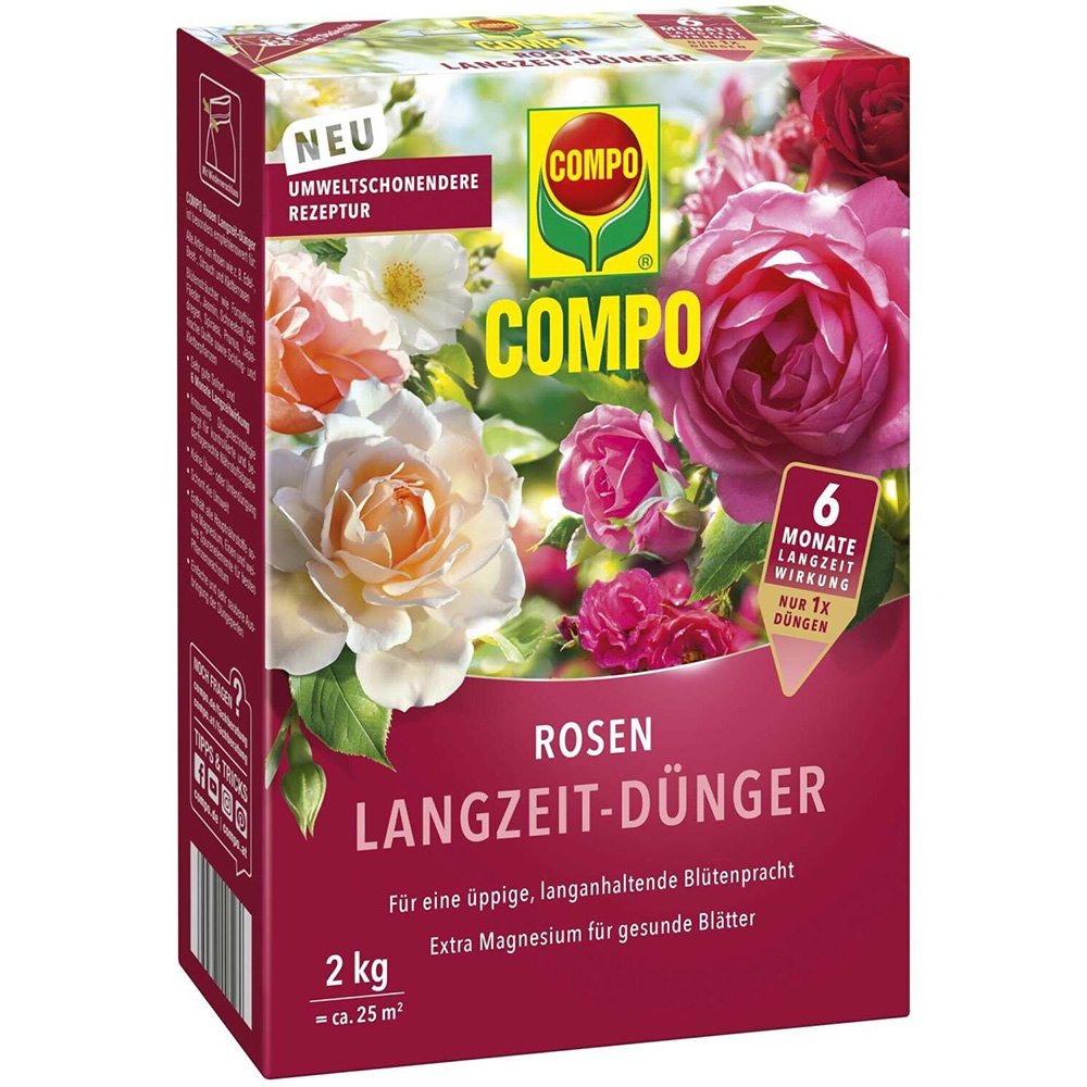 Ingrasamant pentru Trandafiri, Efect de Lunga Durata, 850 g, COMPO