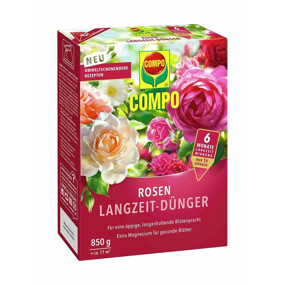 Ingrasamant pentru Trandafiri, Efect de Lunga Durata, 850 g, COMPO