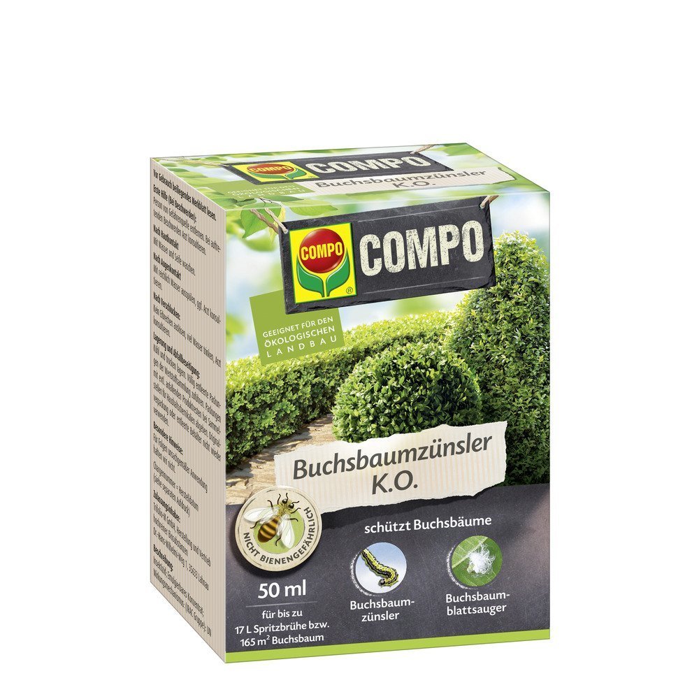 Insecticid pentru Buxus contra Omizilor, 50 ml, COMPO