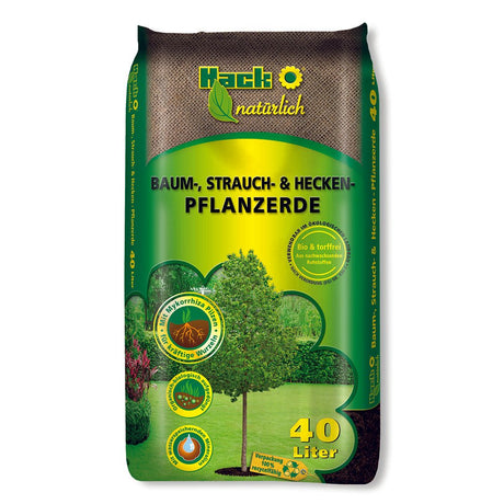 Pamant Natural Organic HACK pentru Arbusti Si Gard Viu - 40 L