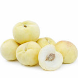 Piersic Ice Peach (Prunus Persica), cu fructe dulci albe