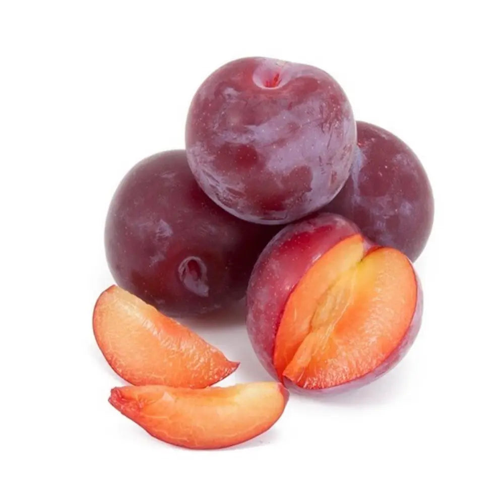Prun Santa Rosa (Prunus Domestica), cu fructe dulci violet-rosiatice, an 2 pe rod