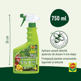 Spray Protector Universal pentru Plante contra Ciupercilor, 750 ml, COMPO